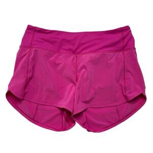 LULULEMON Speed Up Mid-Rise Lined Short 4" in Pow Pink Size 6 Womens #W7AVRT